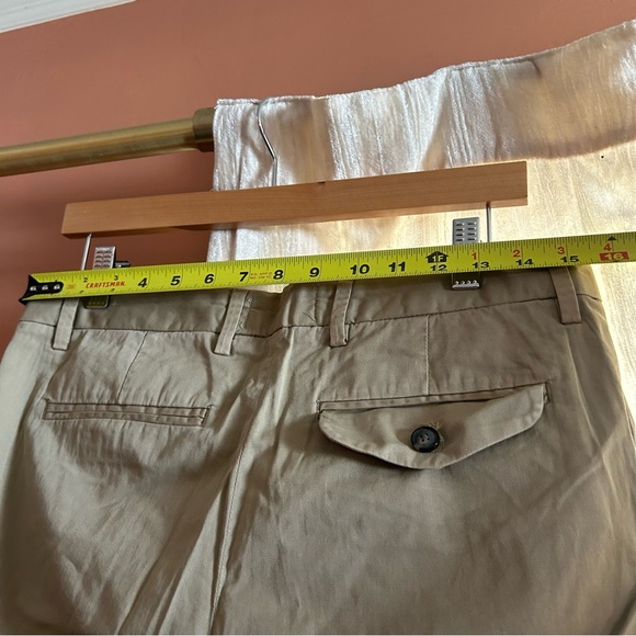 Everlane‎ Relaxed Taper Air Chino Khaki Pant Organic Cotton Tan NEW Size 31x32 - Picture 7 of 9